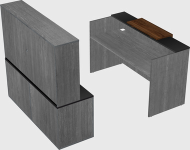 Modular reception desk