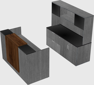 Modular reception desk