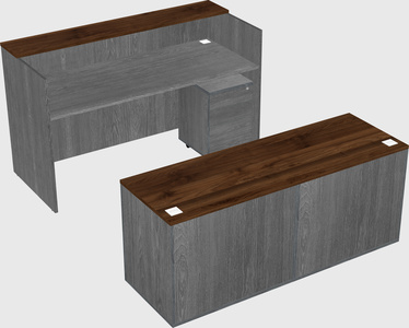 Modular reception desk