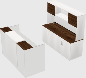 Modular reception desk