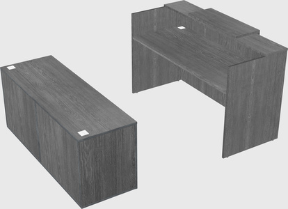 Modular reception desk