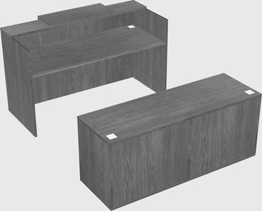 Modular reception desk