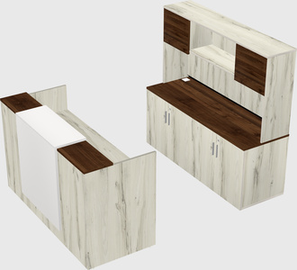 Modular reception desk
