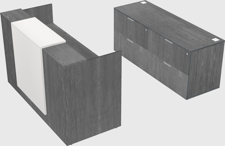 Modular reception desk
