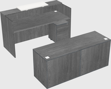 Modular reception desk