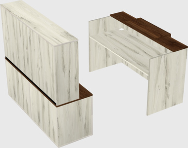 Modular reception desk
