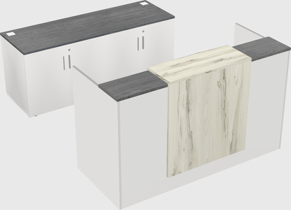 Modular reception desk