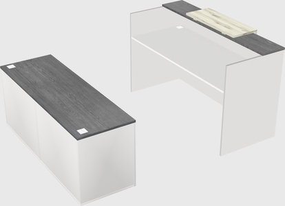Modular reception desk