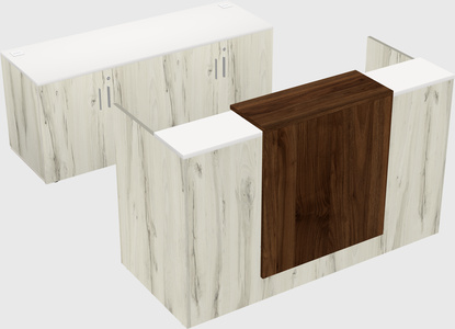 Modular reception desk