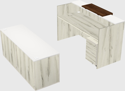Modular reception desk