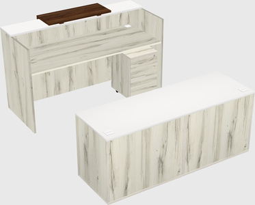 Modular reception desk