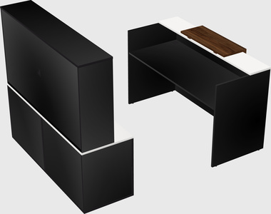 Modular reception desk