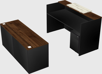 Modular reception desk