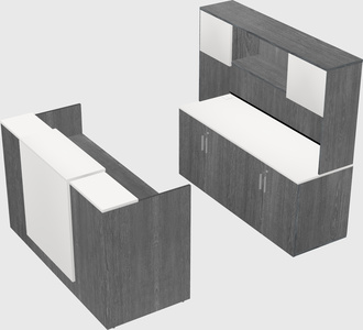Modular reception desk