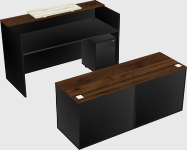 Modular reception desk