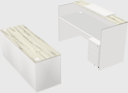 Modular reception desk