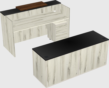 Modular reception desk