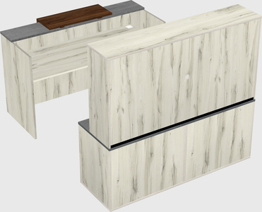 Modular reception desk