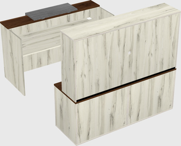 Modular reception desk