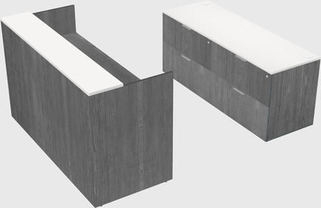 Modular reception desk