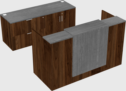 Modular reception desk
