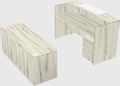 Modular reception desk