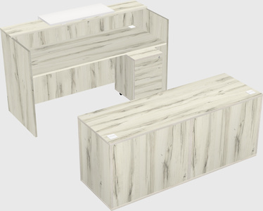 Modular reception desk