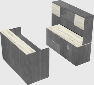 Modular reception desk