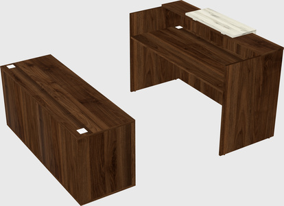 Modular reception desk