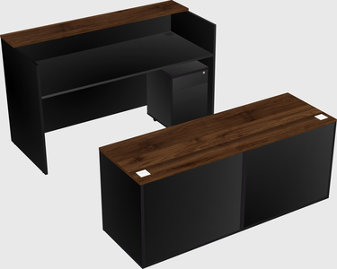 Modular reception desk