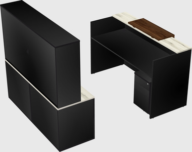 Modular reception desk