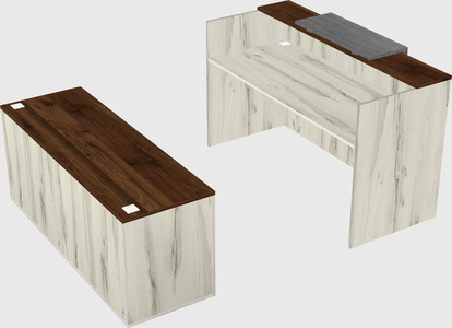 Modular reception desk