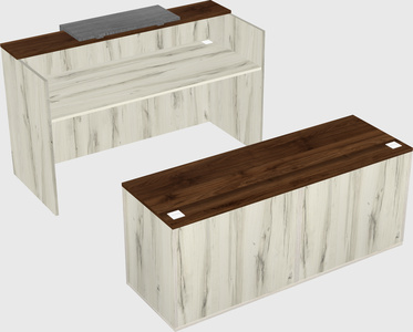 Modular reception desk