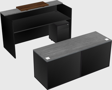 Modular reception desk