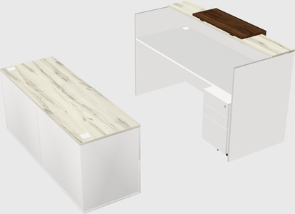 Modular reception desk