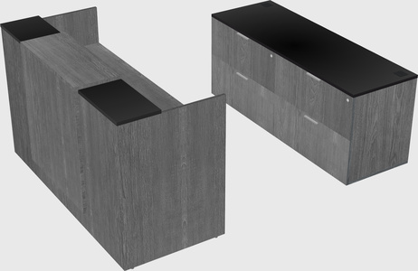 Modular reception desk