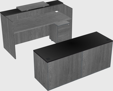 Modular reception desk