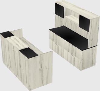 Modular reception desk