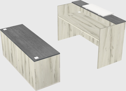 Modular reception desk