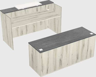 Modular reception desk