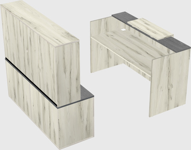 Modular reception desk