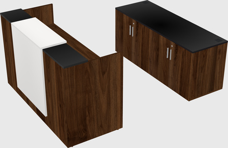 Modular reception desk