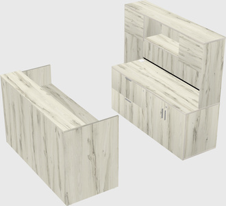 Modular reception desk
