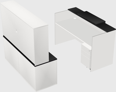 Modular reception desk