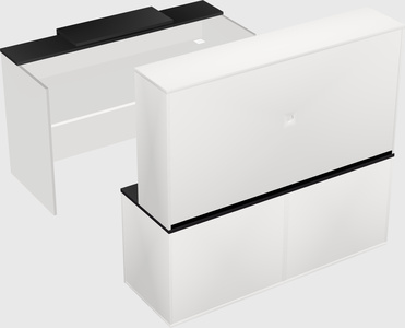 Modular reception desk
