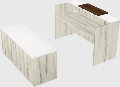 Modular reception desk