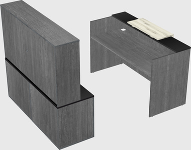 Modular reception desk