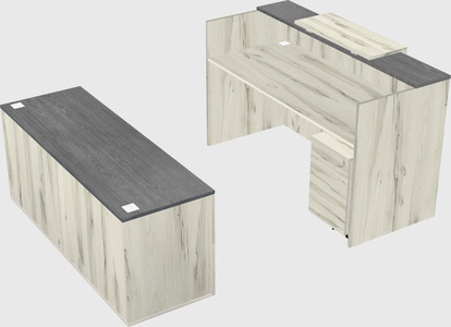 Modular reception desk