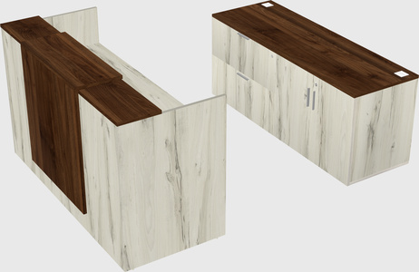 Modular reception desk