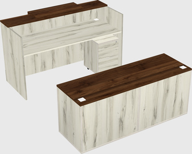 Modular reception desk